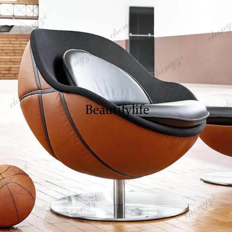 Designer Fiberglass Basketball Chair Football Shape Sofa Chair Reception Area Bar Sports Club Game Room
Designer Fiberglass Basketball Chair Football Shape Sofa Chair Reception Area Bar Sports Club Game Room