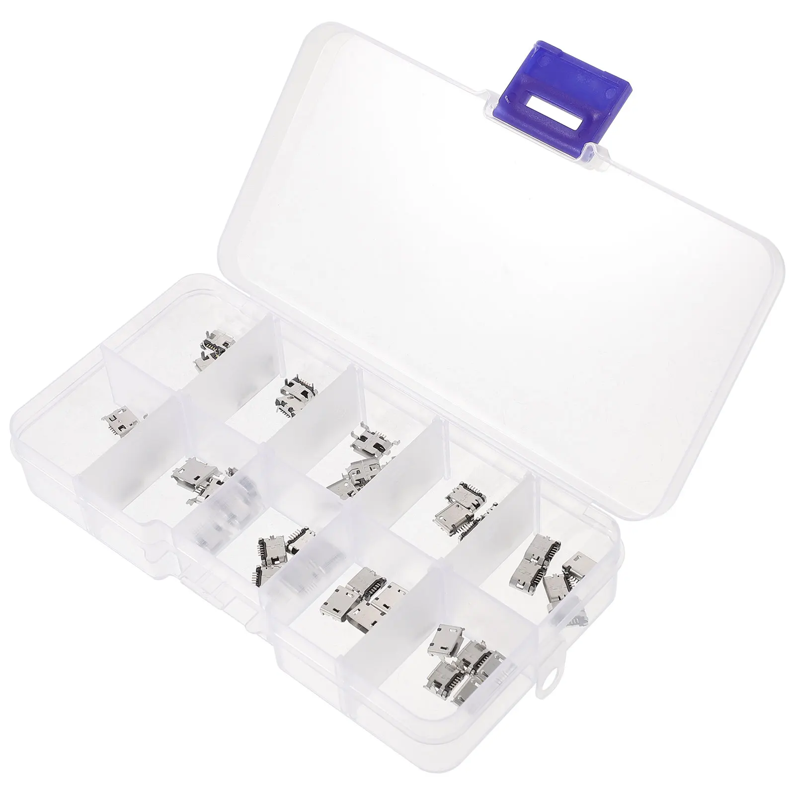 50pcs Micro USB Female Connector Copper Socket USB Solder Plug St Port Sockets Durable Reliable Car Installation
50pcs Micro USB Female Connector Copper Socket USB Solder Plug St Port Sockets Durable Reliable Car Installation