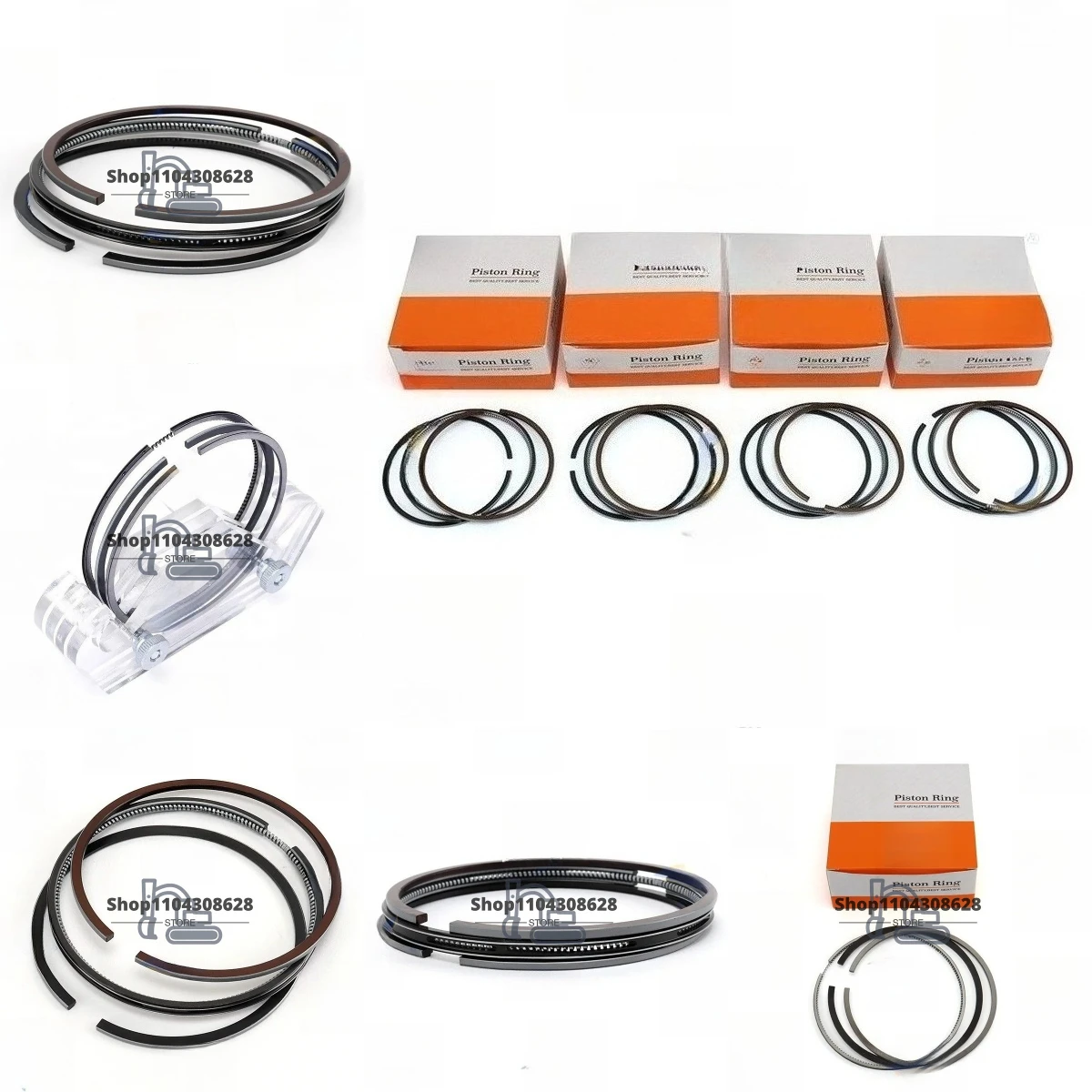 4 PCS STD Piston Ring for EnginePickup NPR 93*2+2+4 4JA1 4JB1 4JB1T
4 PCS STD Piston Ring for EnginePickup NPR 93*2+2+4 4JA1 4JB1 4JB1T