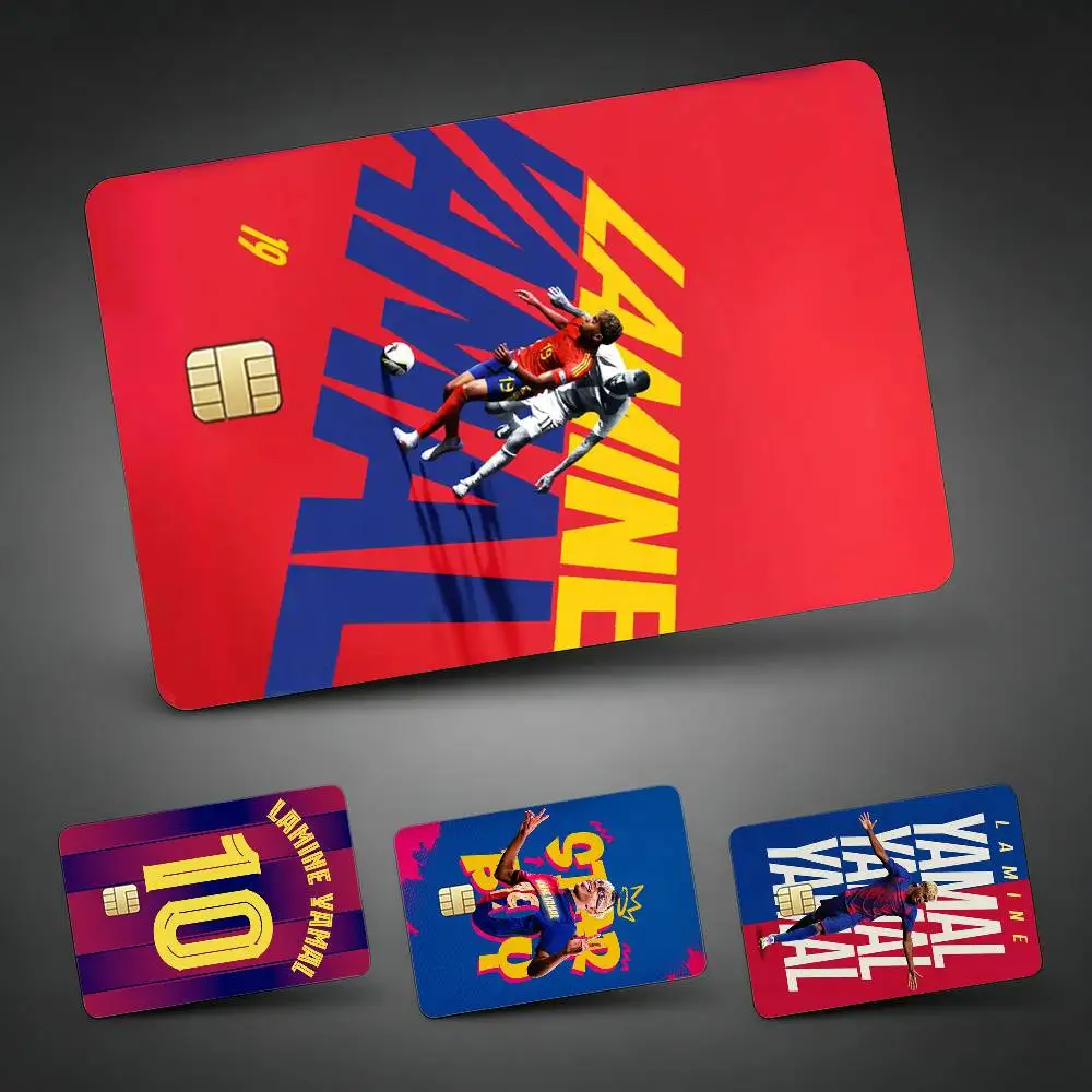 L-Lamine No10 Y-Yamals Credit Card Skin Stickers For VISA Bank Bus Metro Access Card Protective Film Cover Sticker
L-Lamine No10 Y-Yamals Credit Card Skin Stickers For VISA Bank Bus Metro Access Card Protective Film Cover Sticker