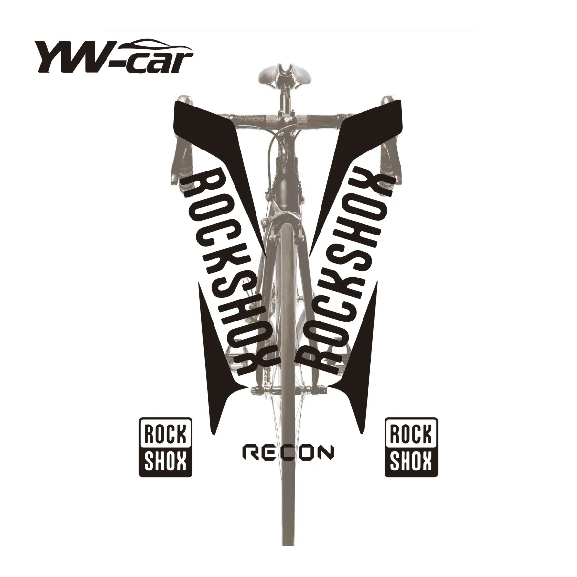 For RockShox RECON Style Decals Stickers Mountain Bike Front Fork Stickers MTB Bicycle Front Fork Decals PIKE Stickers 18cm*8cm
For RockShox RECON Style Decals Stickers Mountain Bike Front Fork Stickers MTB Bicycle Front Fork Decals PIKE Stickers 18cm*8cm