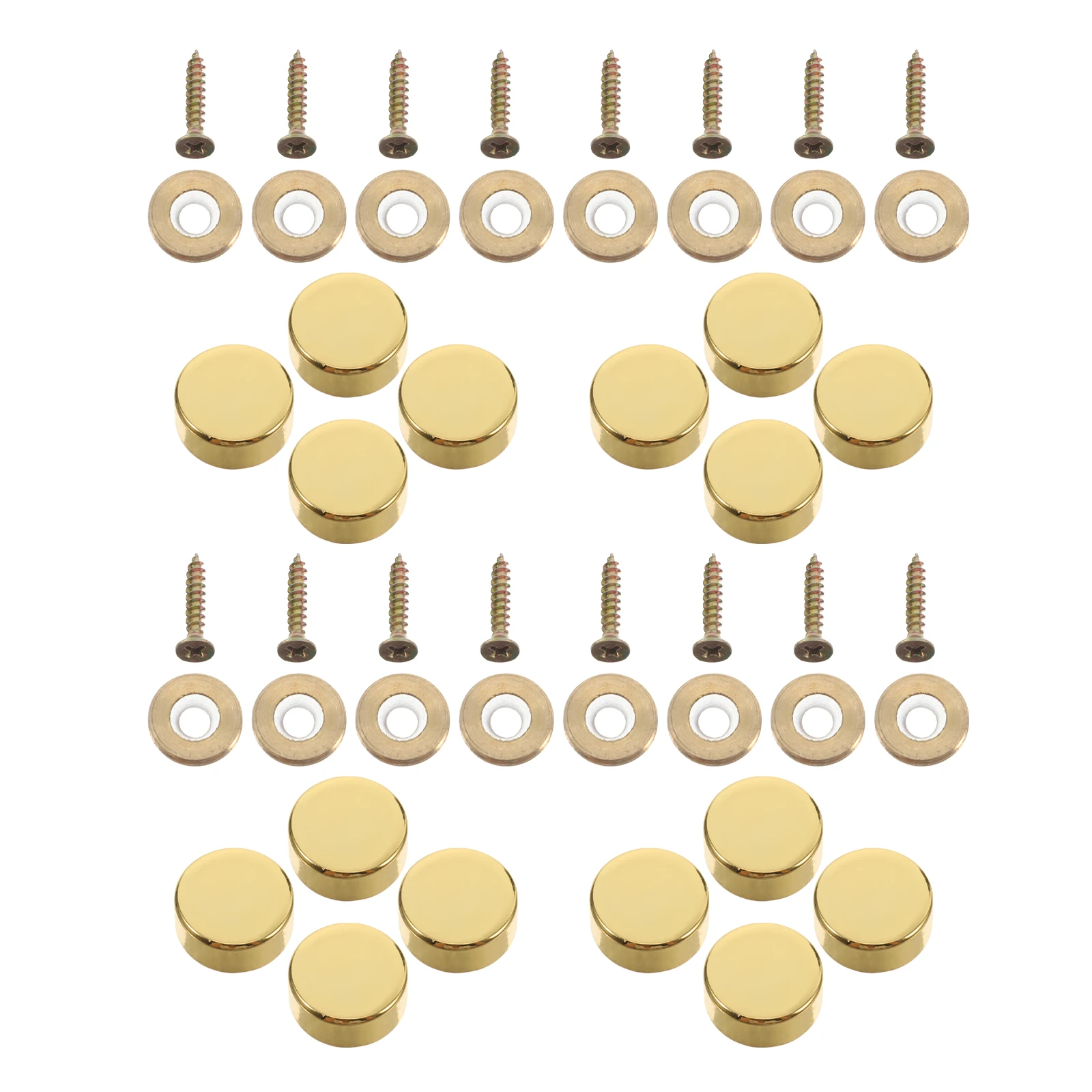 16 Pcs Decorative Nails 12mm Outer 9 5mm Inner Diameter Mirror Screws Golden White Upholstery Thick Cap Glass Signs
16 Pcs Decorative Nails 12mm Outer 9 5mm Inner Diameter Mirror Screws Golden White Upholstery Thick Cap Glass Signs