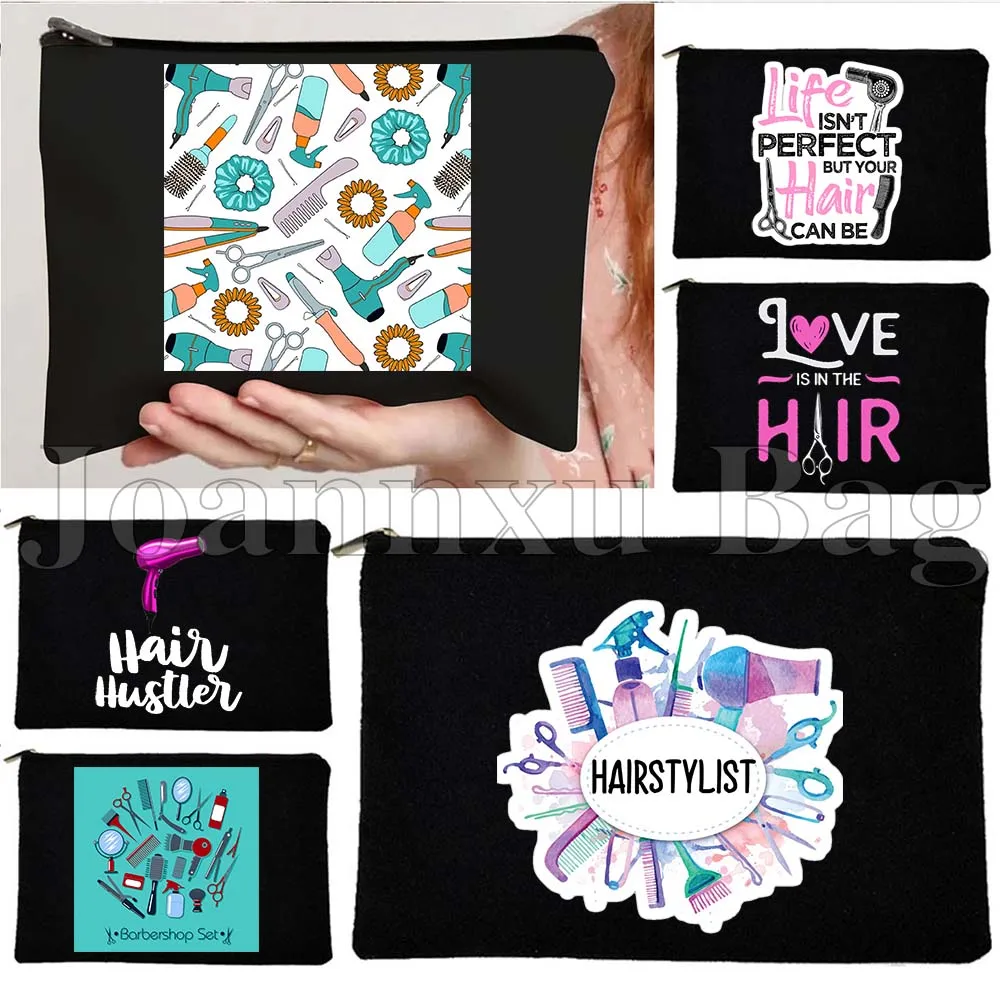 Hairdresser Hair Dresser Haircutter Stylist Scissors Coiffeur Haircut Gifts Canvas Cosmetic Makeup Travel Bag Pencil Case Pouch
Hairdresser Hair Dresser Haircutter Stylist Scissors Coiffeur Haircut Gifts Canvas Cosmetic Makeup Travel Bag Pencil Case Pouch