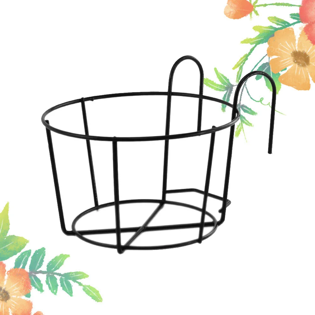1pc Iron Hanging Planter Shelf Wall Mounted Flowerpot Holder Round Hanger Flower Basket for Garden Balcony (Black)
1pc Iron Hanging Planter Shelf Wall Mounted Flowerpot Holder Round Hanger Flower Basket for Garden Balcony (Black)