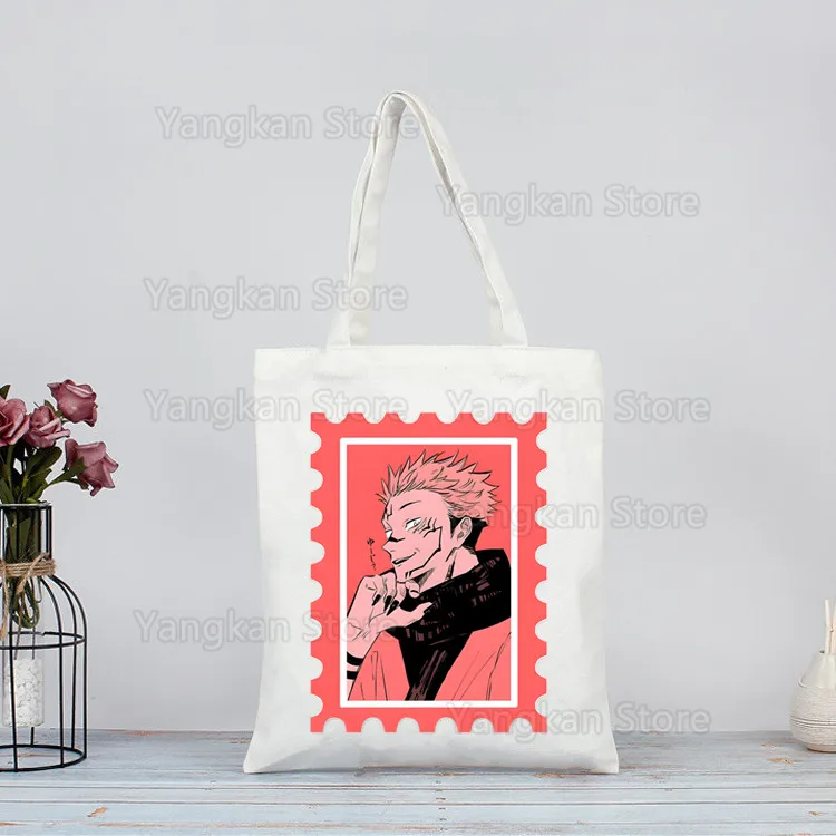 Сукуна Сумки-шопперы для женщин Многоразовая сумка Harajuku Сумка для покупок большой вместимости
Сукуна Сумки-шопперы для женщин Многоразовая сумка Harajuku Сумка для покупок большой вместимости