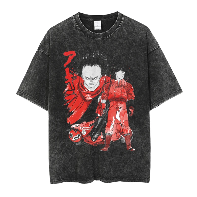2025 New Hot Retro Washed T-shirt Old Japanese Anime Akira Street Casual Short-sleeved Harajuku Cotton Neutral Top Tide T
2025 New Hot Retro Washed T-shirt Old Japanese Anime Akira Street Casual Short-sleeved Harajuku Cotton Neutral Top Tide T