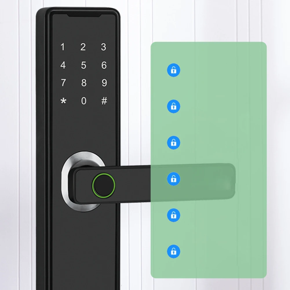 1pcs Fingerprint Door Lock Lock For App Remote Unlocking Keyless No Waterproof For Wooden/ Glass Door Hardware Accessories
1pcs Fingerprint Door Lock Lock For App Remote Unlocking Keyless No Waterproof For Wooden/ Glass Door Hardware Accessories