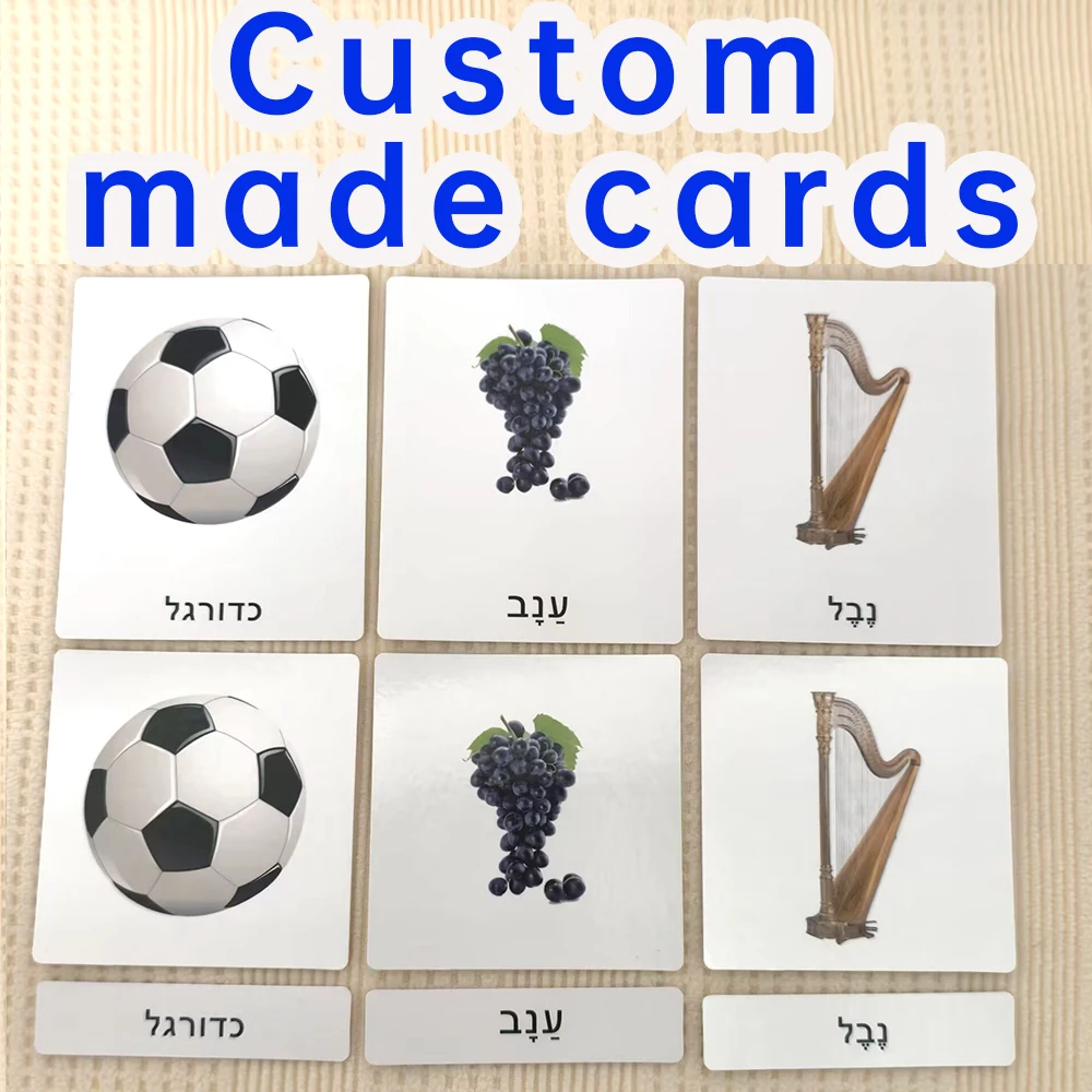 Custom Made 3 Parts Language Cards Personalized English Spanish Russian Greek German French Hebrew Dutch School family education
Custom Made 3 Parts Language Cards Personalized English Spanish Russian Greek German French Hebrew Dutch School family education