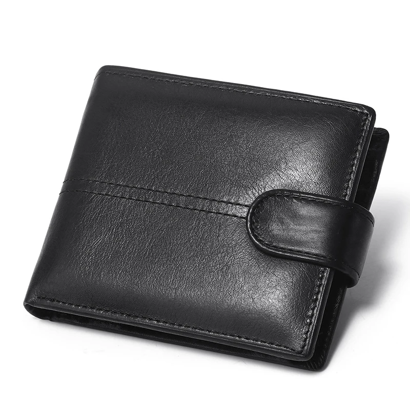Men's Genuine Leather Wallet, Rfid Anti-Theft Brush, Anti-Magnetic, Short Coin Purse, Large Capacity, Multi-Slot Buckle Wallet
Men's Genuine Leather Wallet, Rfid Anti-Theft Brush, Anti-Magnetic, Short Coin Purse, Large Capacity, Multi-Slot Buckle Wallet