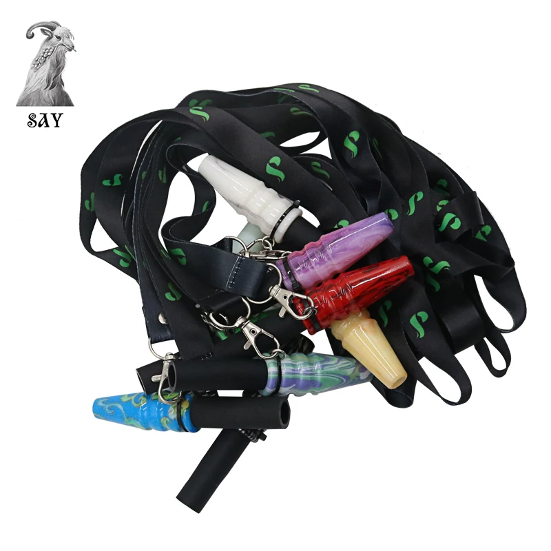 SY Hang Rope Strap Style Acrylic Hookah Shisha Mouthpieces Mouth Tips Hookah Sheesha Chicha Narguile Hose Accessories
SY Hang Rope Strap Style Acrylic Hookah Shisha Mouthpieces Mouth Tips Hookah Sheesha Chicha Narguile Hose Accessories