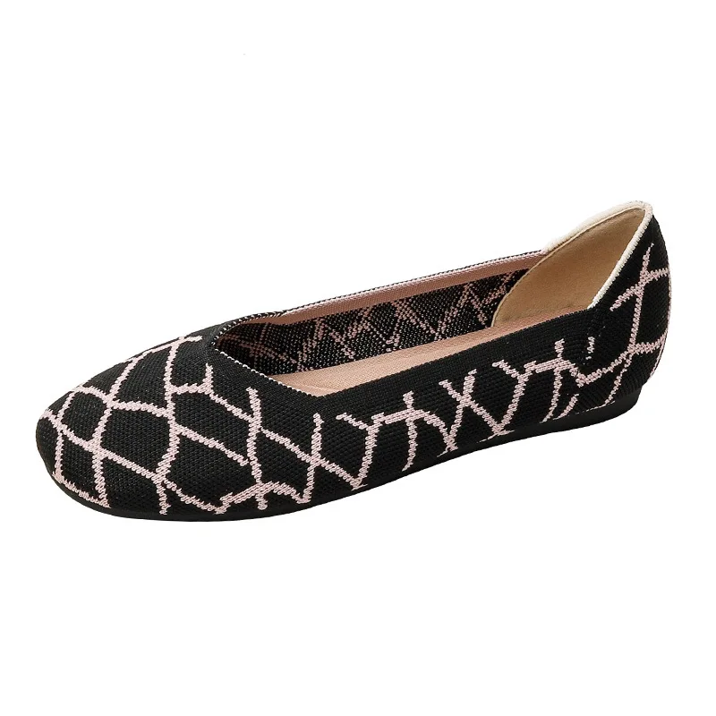 YNPO Ladies' flat shoes, woven single shoes
YNPO Ladies' flat shoes, woven single shoes