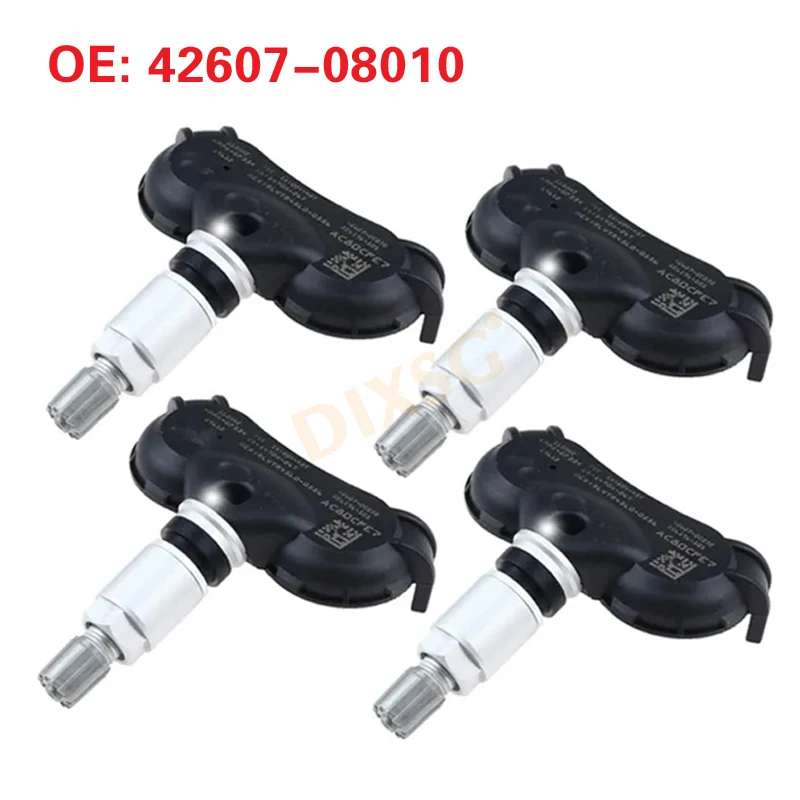 4 шт. 42607-08010 42607-0C070 42607-0C050 Датчик давления в шинах для Toyota Sequoia Sienna Tundra TPMS 315 МГц 2008-2018 гг.
4 шт. 42607-08010 42607-0C070 42607-0C050 Датчик давления в шинах для Toyota Sequoia Sienna Tundra TPMS 315 МГц 2008-2018 гг.