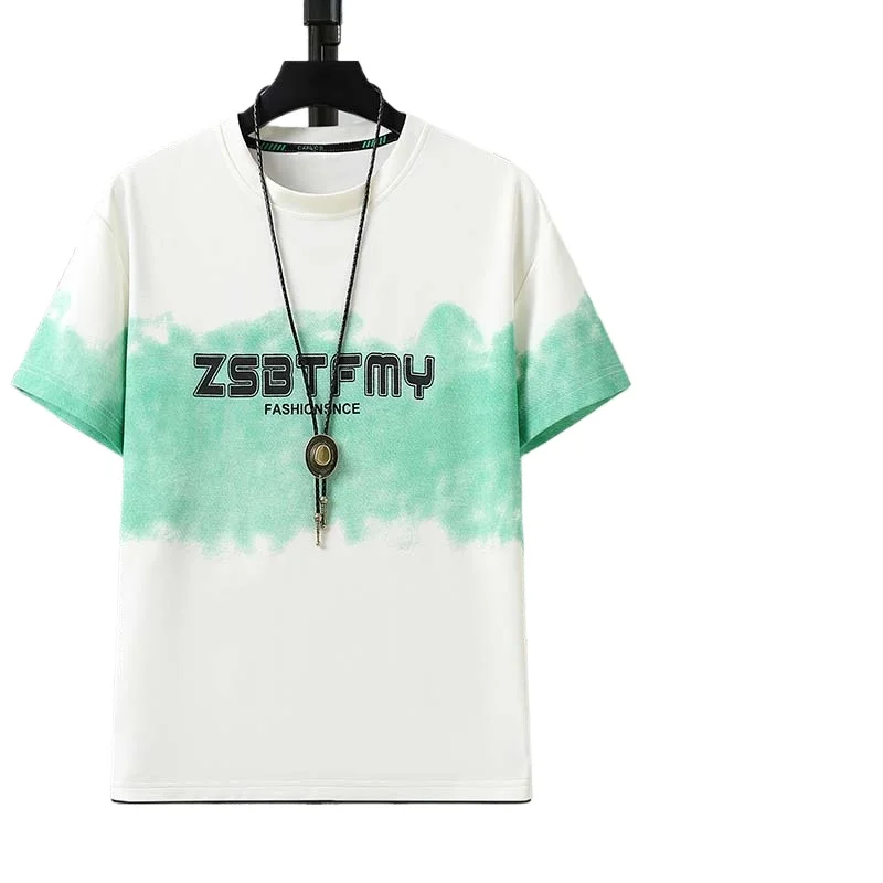 Top + Shorts】Men's T-Shirt Set Summer Fashion Color Block Casual Short Sleeve Top Plus 5-Point Shorts Simple Versatile Two Piece
Top + Shorts】Men's T-Shirt Set Summer Fashion Color Block Casual Short Sleeve Top Plus 5-Point Shorts Simple Versatile Two Piece