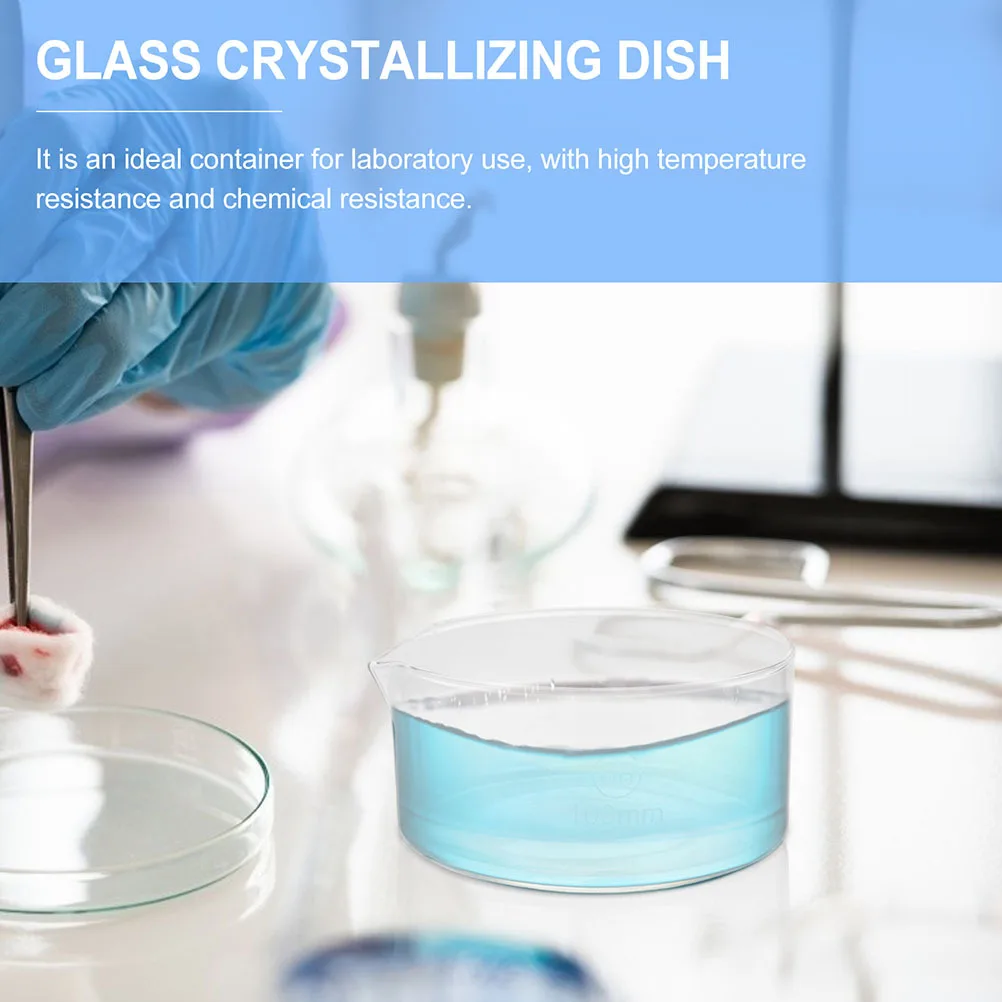 Glass Crystallization Dish 100Ml 200Ml Professional Lab Equipment for Evaporation Purification Crystallizing with Spout Acid
Glass Crystallization Dish 100Ml 200Ml Professional Lab Equipment for Evaporation Purification Crystallizing with Spout Acid
