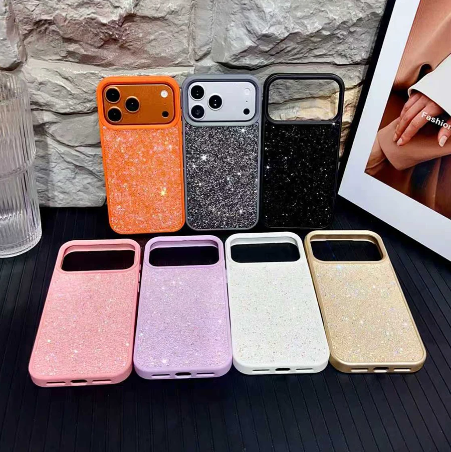 Luxury Bling Glitter Design Phone Case for iPhone 17 Air 16 Plus 15 14 13 12 11 Pro Max Full Diamonds Soft Rhinestone Back Cover
Luxury Bling Glitter Design Phone Case for iPhone 17 Air 16 Plus 15 14 13 12 11 Pro Max Full Diamonds Soft Rhinestone Back Cover