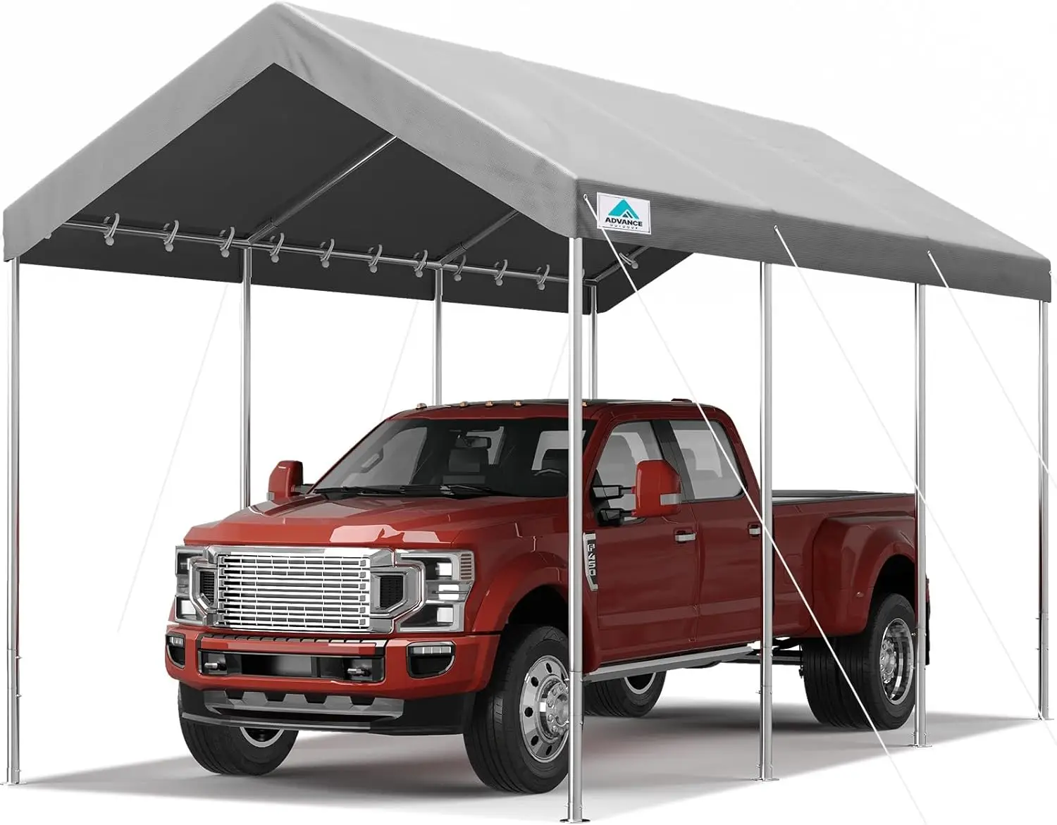 10x20 ft Heavy Duty Carport Potable Car Canopy Garage Party Tent Boat Shelter, Adjustable Height from 9.5 ft to 11 ft - Gray
10x20 ft Heavy Duty Carport Potable Car Canopy Garage Party Tent Boat Shelter, Adjustable Height from 9.5 ft to 11 ft - Gray