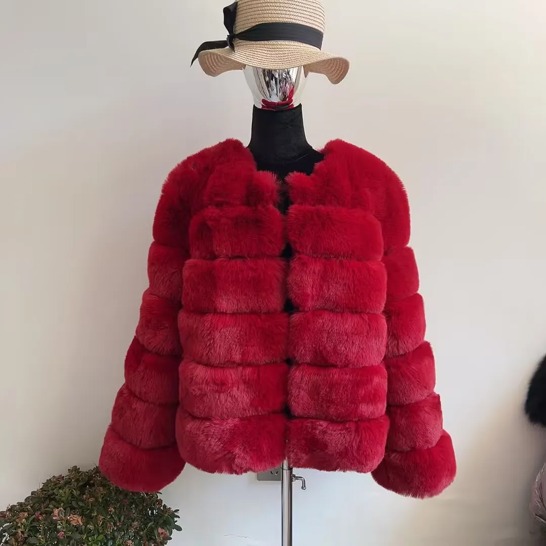 New Women's Faux Fur coat Fashionable Luxury Striped Fake Fur Jacket Women's Environmentally Friendly Fur Jacket winter
New Women's Faux Fur coat Fashionable Luxury Striped Fake Fur Jacket Women's Environmentally Friendly Fur Jacket winter