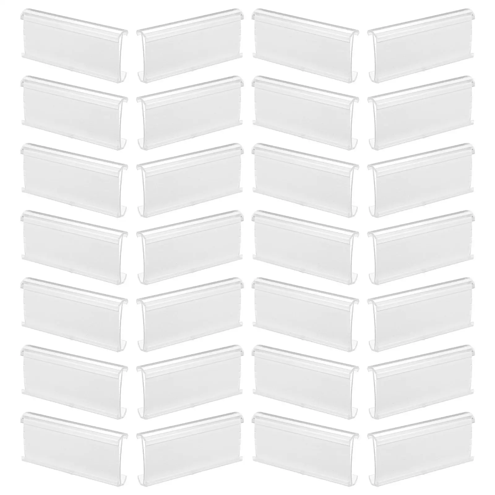 50 Pcs Label Clip Insert Transparent Wire Shelf Holder Merchandise Display Price Tag Supermarket Sticker Reusable Storage
50 Pcs Label Clip Insert Transparent Wire Shelf Holder Merchandise Display Price Tag Supermarket Sticker Reusable Storage