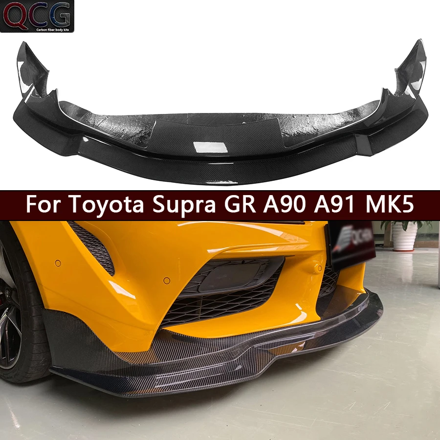 Для Toyota Supra GR A90 A91 MK5 передняя губа из углеродного волокна, передний бампер автомобиля, сплиттер, спойлер на подбородок, диффузор, автомобильные аксессуары, комплект кузова
Для Toyota Supra GR A90 A91 MK5 передняя губа из углеродного волокна, передний бампер автомобиля, сплиттер, спойлер на подбородок, диффузор, автомобильные аксессуары, комплект кузова