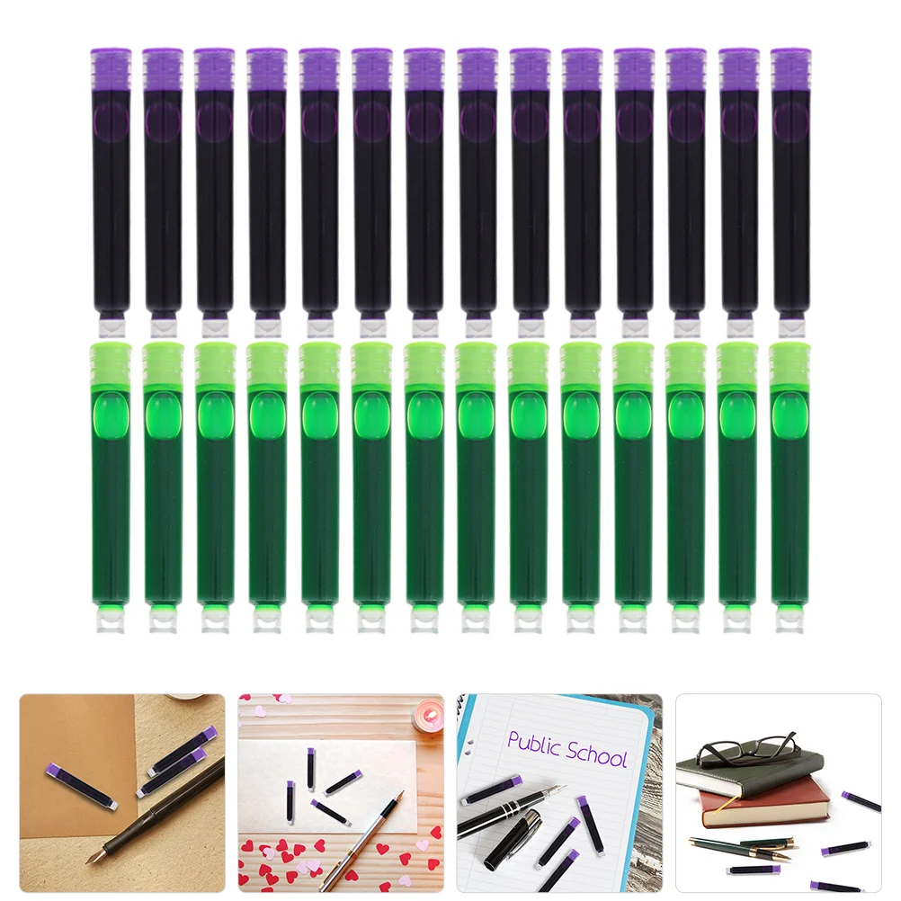 100 Pcs Ink Sac Replaceable Pen Black Replacement Accessories Colorful Pens Fountain Office Supplies Filling Student
100 Pcs Ink Sac Replaceable Pen Black Replacement Accessories Colorful Pens Fountain Office Supplies Filling Student