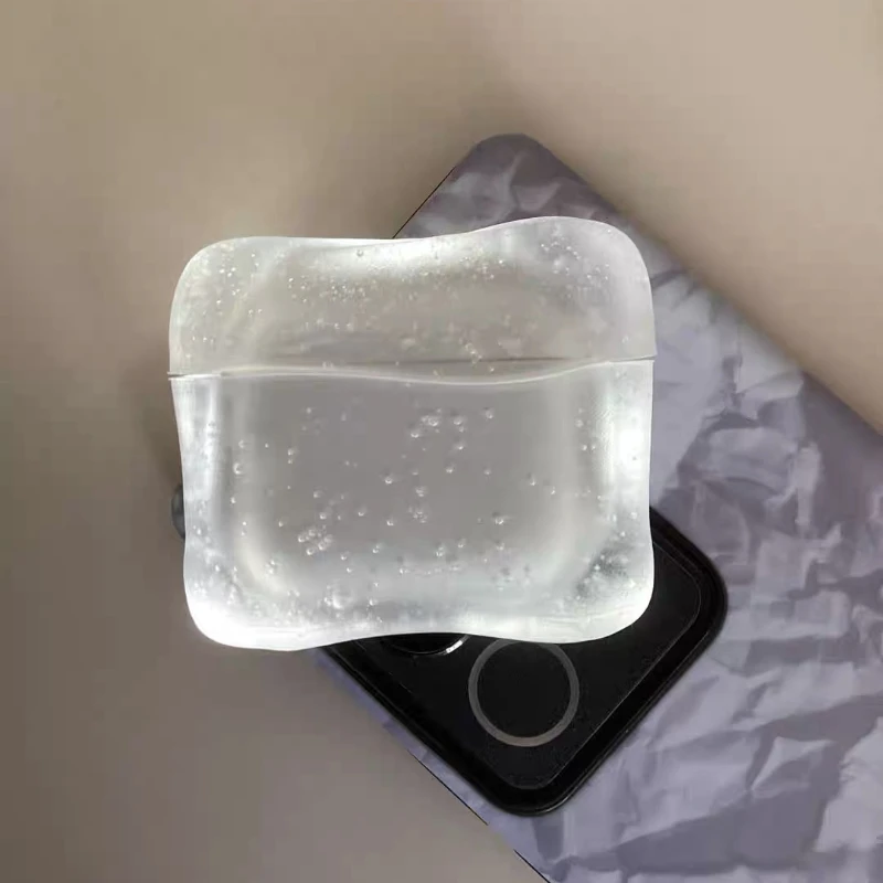 Ice Earphone Case Suitable for AirPods 4 Liquid Silicone Frosted Ice Crystal Soft Shell AirPods Pro Earphone Protective Case
Ice Earphone Case Suitable for AirPods 4 Liquid Silicone Frosted Ice Crystal Soft Shell AirPods Pro Earphone Protective Case