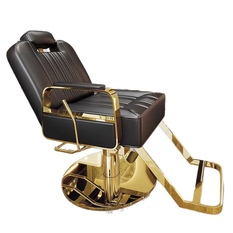 Barber chair, hair salon seat, hair cutting, rotating, liftable, reclining, perming and dyeing, stainless steel electroplating
Barber chair, hair salon seat, hair cutting, rotating, liftable, reclining, perming and dyeing, stainless steel electroplating