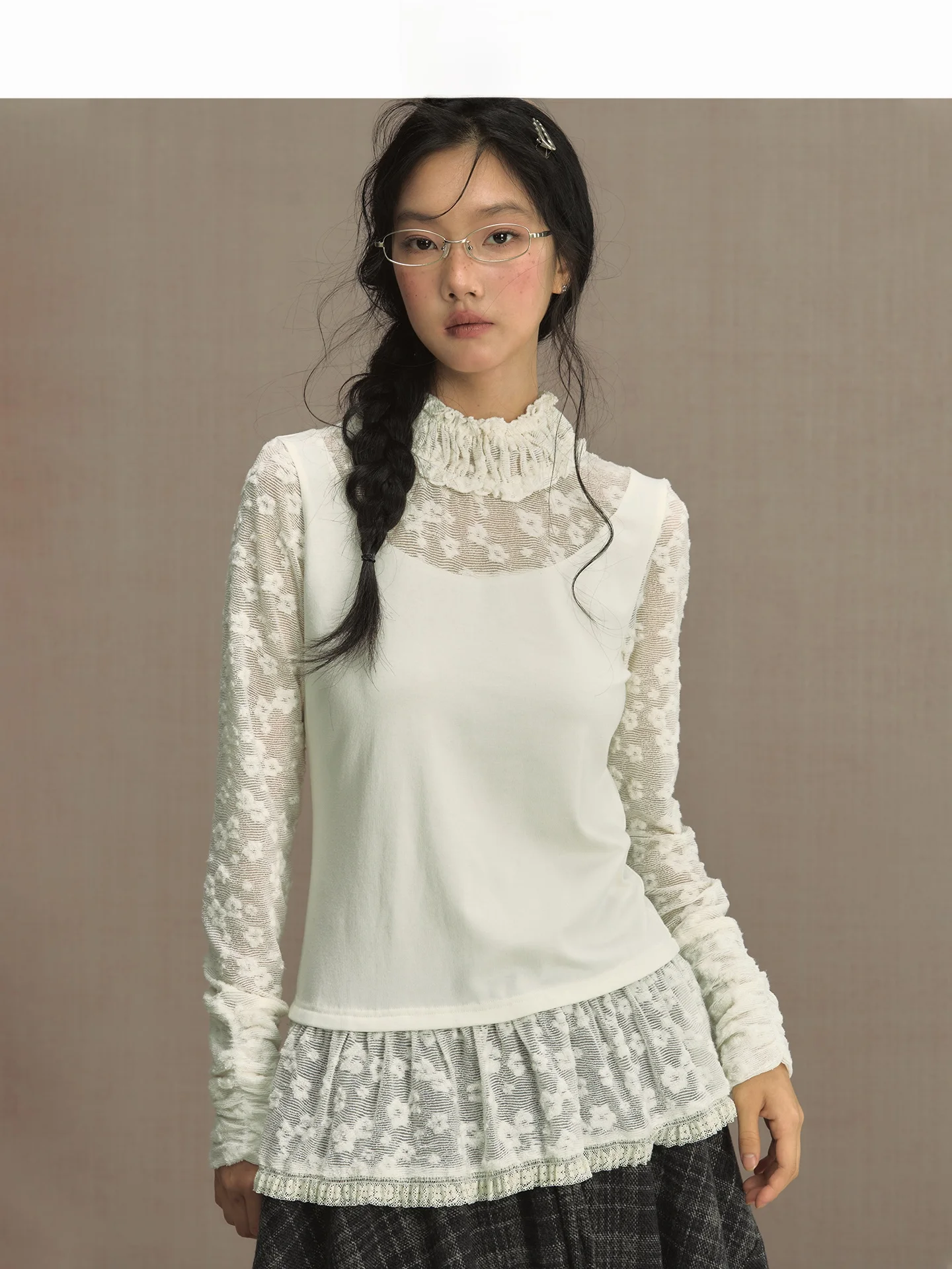 LoloL Mist Castle f High Ne Lace Me Base irt Women's T-irt Inner Wear 2026 New Sle Commute Simple Loose Fit Pure...
LoloL Mist Castle f High Ne Lace Me Base irt Women's T-irt Inner Wear 2026 New Sle Commute Simple Loose Fit Pure...