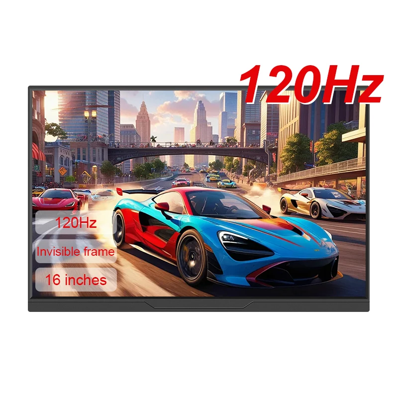 LANLIPU 16inch 120Hz 100%sRGB 1920*1200 IPS VESA Portable Monitor for Xbox/PS4/5/Switch/ Cell Phones/PC/MAC Extention Display
LANLIPU 16inch 120Hz 100%sRGB 1920*1200 IPS VESA Portable Monitor for Xbox/PS4/5/Switch/ Cell Phones/PC/MAC Extention Display