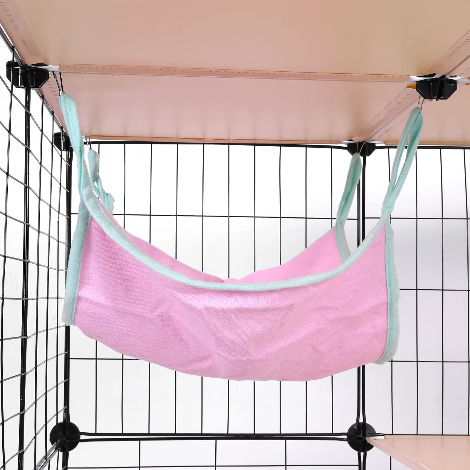 Трехуровневый вольер для кошек с гамаком и лежанкой, металлический манеж-клетка для котят, большой игровой комплекс, идеально подходит для 1-3 кошек
Трехуровневый вольер для кошек с гамаком и лежанкой, металлический манеж-клетка для котят, большой игровой комплекс, идеально подходит для 1-3 кошек