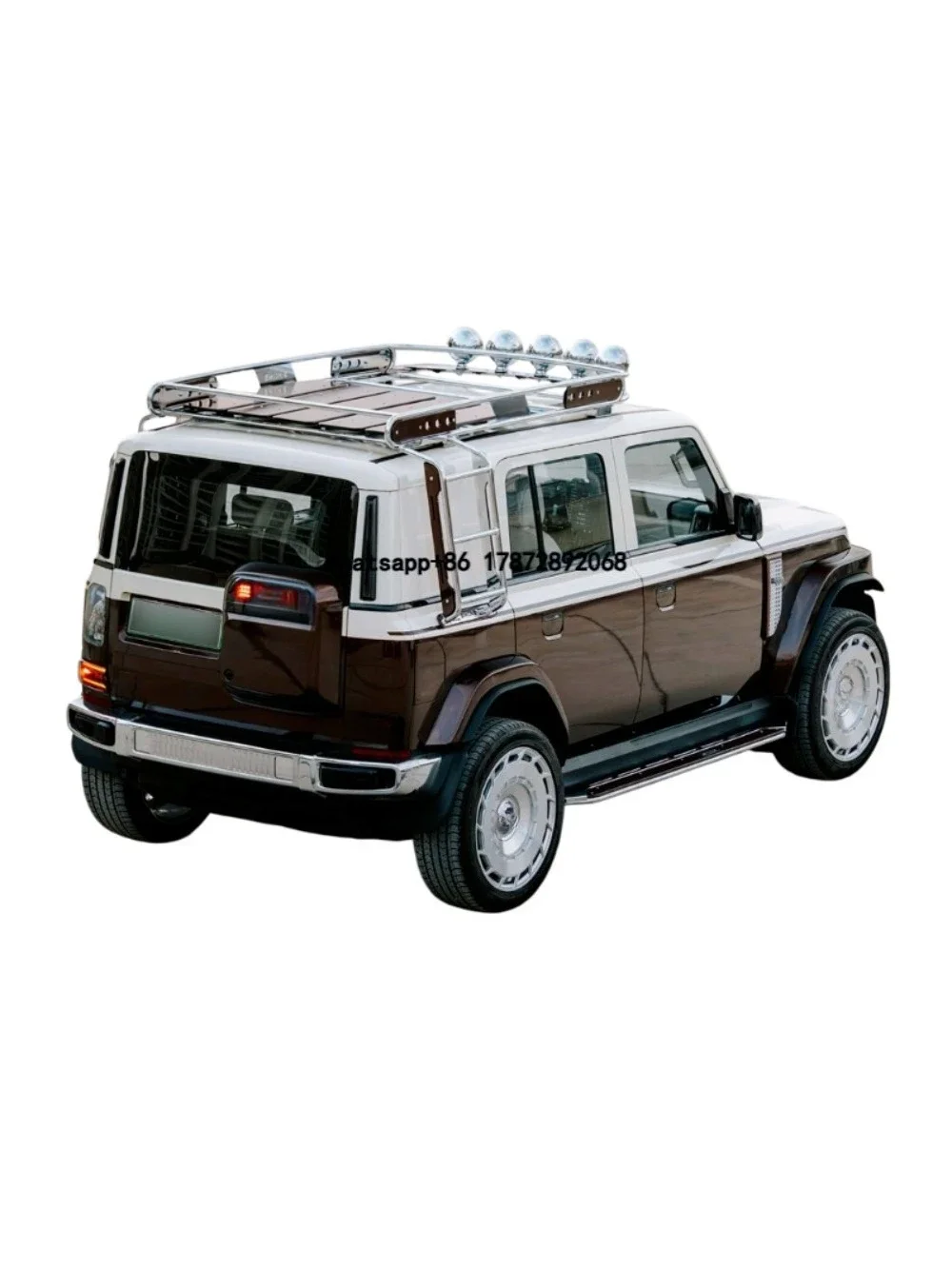 ICAR V23 Vintage Roof Rack - Premium Black Walnut & 304 Stainless Steel Retro Kit, 4x4 Off-road Luggage Carrier
ICAR V23 Vintage Roof Rack - Premium Black Walnut & 304 Stainless Steel Retro Kit, 4x4 Off-road Luggage Carrier