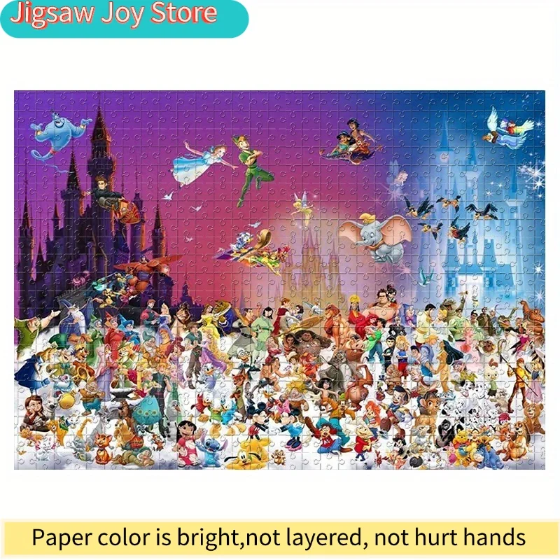 Настенный пазл-головоломка 1000 деталей: Мультяшные персонажи, животные, Дисней, Принцессы и Принц, замок. Игра для взрослых, подарок, семейное взаимодействие.
Настенный пазл-головоломка 1000 деталей: Мультяшные персонажи, животные, Дисней, Принцессы и Принц, замок. Игра для взрослых, подарок, семейное взаимодействие.