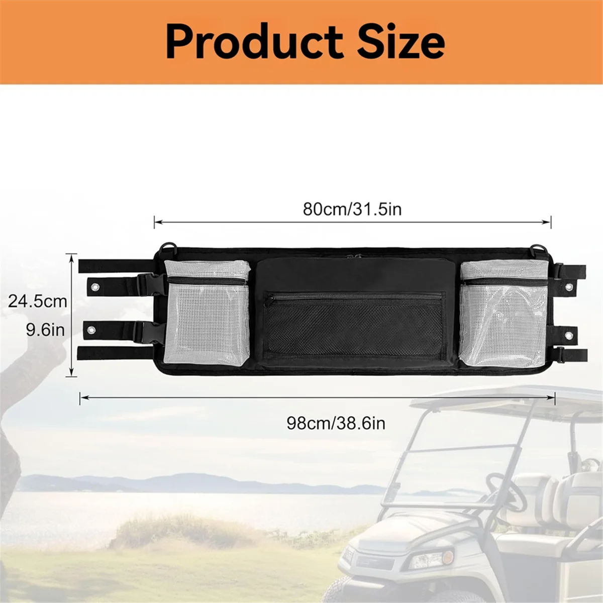 Golf Cart Overhead Storage Organizer Bag,Golf Cart Ceiling Storage Bag,Golf Cart Accessories
Golf Cart Overhead Storage Organizer Bag,Golf Cart Ceiling Storage Bag,Golf Cart Accessories