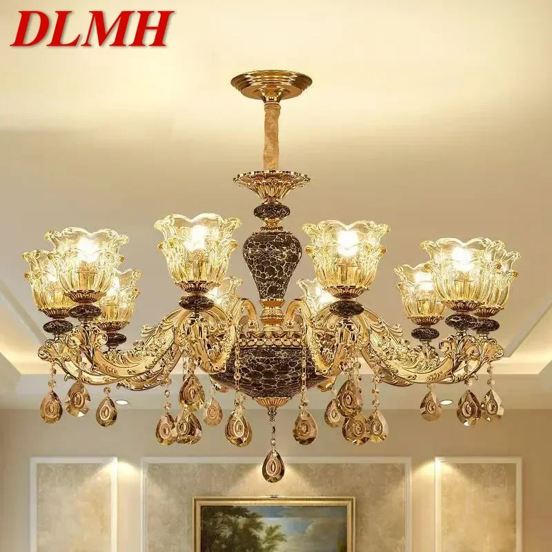 DLMH European Luxury Crystal Chandelier LED American Living Room Restaurant Bedroom Villa Hotel Clothing Store Pendent Lamp
DLMH European Luxury Crystal Chandelier LED American Living Room Restaurant Bedroom Villa Hotel Clothing Store Pendent Lamp