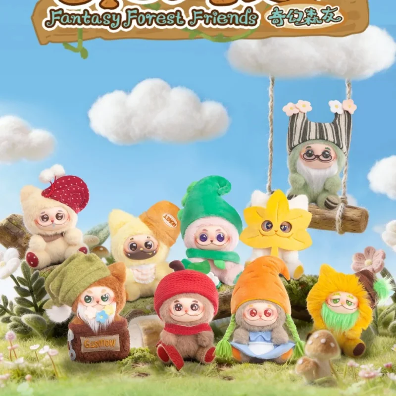 Забавная маленькая глупая сумка второго поколения, слепая коробка, подвеска серии Fantasy Forest Friends, милое украшение для рабочего стола
Забавная маленькая глупая сумка второго поколения, слепая коробка, подвеска серии Fantasy Forest Friends, милое украшение для рабочего стола