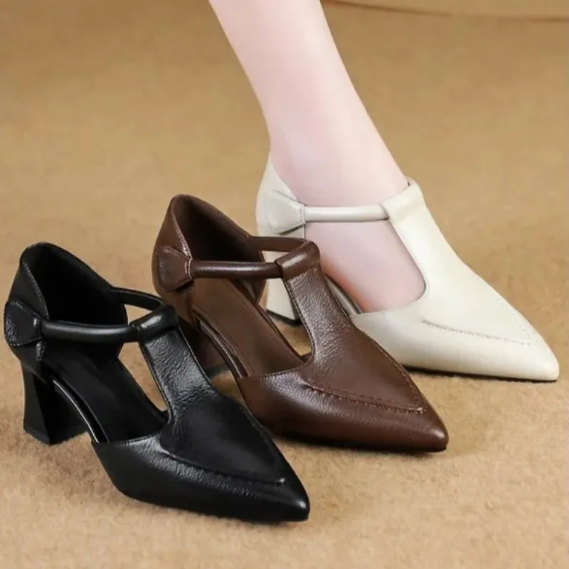 2026 Hot Selling Block Heel Hollowed Out Without Tiring Feet, Versatile Baotou High Heels Women's New Non-slip Single Shoes
2026 Hot Selling Block Heel Hollowed Out Without Tiring Feet, Versatile Baotou High Heels Women's New Non-slip Single Shoes