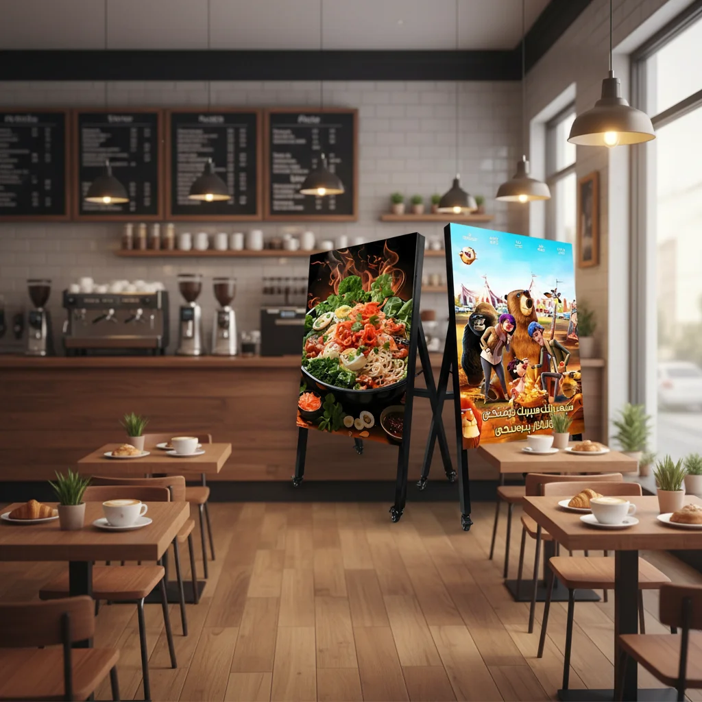 IP65 Waterproof Portable Advertising Machines, Outdoor LED Screens, Signage, Digital Signage Advertising
IP65 Waterproof Portable Advertising Machines, Outdoor LED Screens, Signage, Digital Signage Advertising