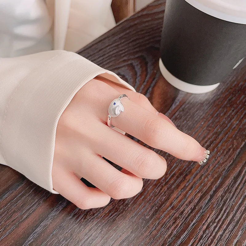 VOJEFEN 925 Silver Jewelry Woman Rabbit Brushed Rings For Girls Original Luxury Brands Rings For Teens Sterling Silver 100%
VOJEFEN 925 Silver Jewelry Woman Rabbit Brushed Rings For Girls Original Luxury Brands Rings For Teens Sterling Silver 100%