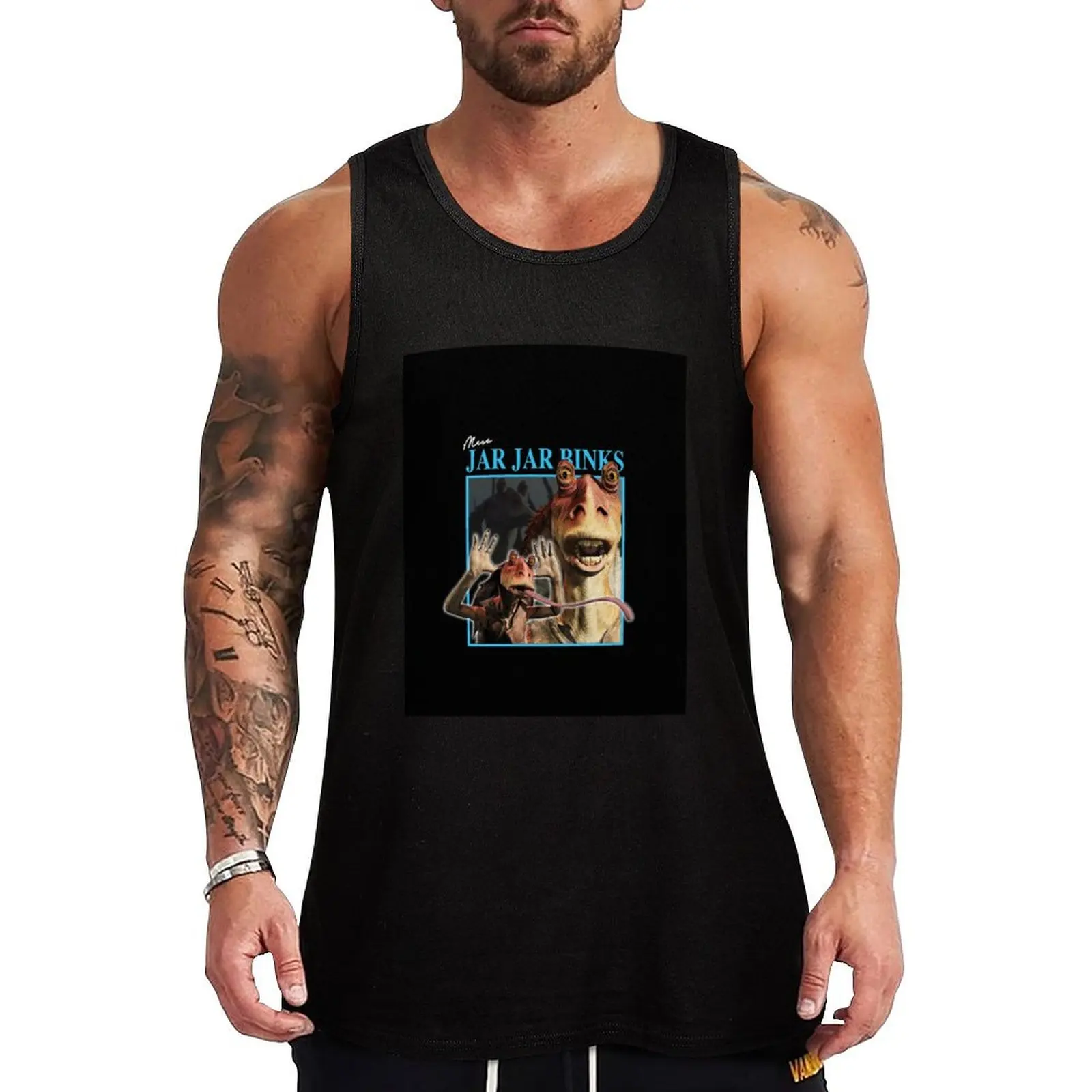 Retro Jar Jar Binks Tank Top Sweat Resistant Tank Top Moisture Wicking Gym Wear
Retro Jar Jar Binks Tank Top Sweat Resistant Tank Top Moisture Wicking Gym Wear