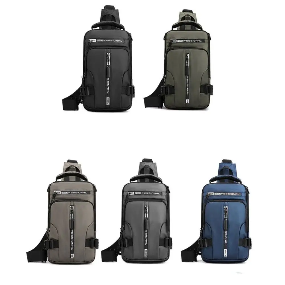 All-Match Men Chest Bag Multi Pockets Sports Message Backpack Large Capacity Oxford Cloth Crossbody Bag
All-Match Men Chest Bag Multi Pockets Sports Message Backpack Large Capacity Oxford Cloth Crossbody Bag