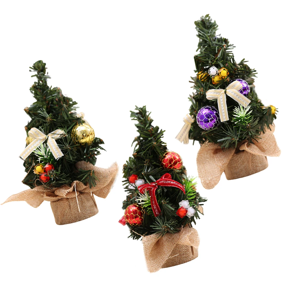 3Pcs Mini Christmas Tree naments PVC Fabric Reusable NonFading EcoFriendly Home Office Decor Xmas Party Gifts
3Pcs Mini Christmas Tree naments PVC Fabric Reusable NonFading EcoFriendly Home Office Decor Xmas Party Gifts