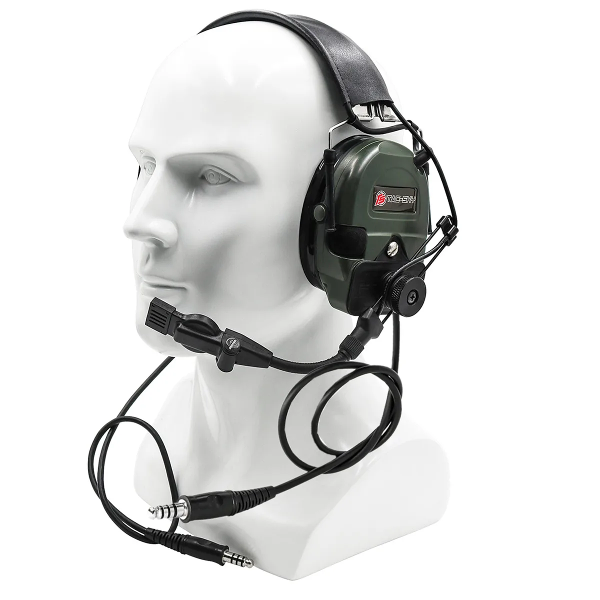 TAC-SKY Dual Communication TCI LIBERATOR 1 Tactical Air Gun Sports Noise Cancelling Pickup Sound Amplifying Silicone Headphones
TAC-SKY Dual Communication TCI LIBERATOR 1 Tactical Air Gun Sports Noise Cancelling Pickup Sound Amplifying Silicone Headphones