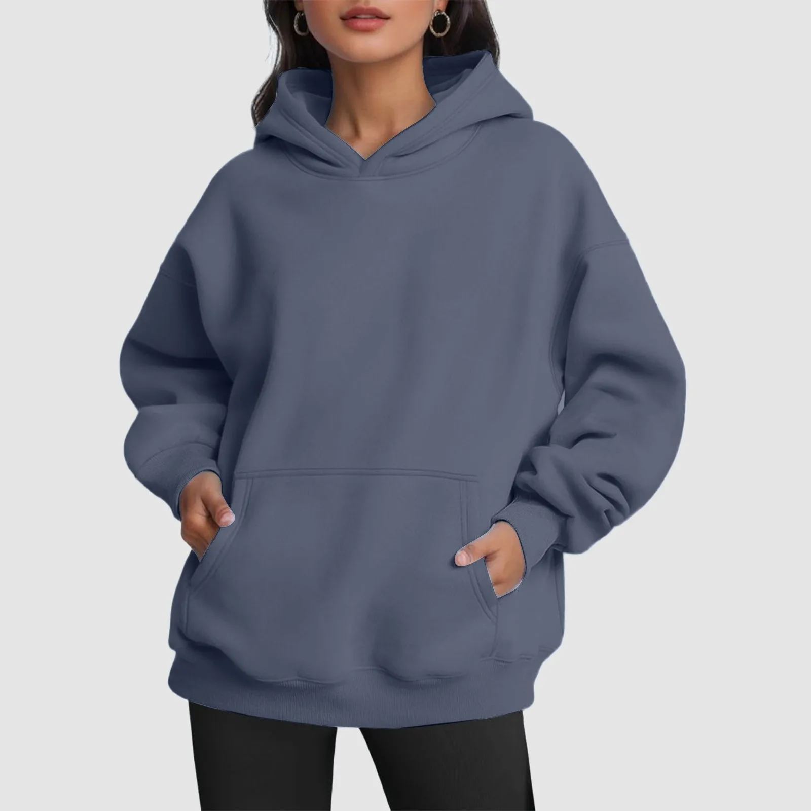 Oversized Hooded Casual Sweatshirts Women Fleece Hoodies Long Sleeve Shirts Pullover Autumn Clothes with Pocket Long Hoody
Oversized Hooded Casual Sweatshirts Women Fleece Hoodies Long Sleeve Shirts Pullover Autumn Clothes with Pocket Long Hoody