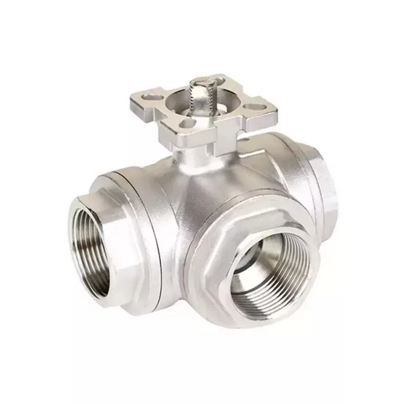 High Platform Three-Way Stop Ball Valve Carbon Steel L/T Type Manual Internal Threaded True Union Connection OEM Water Valve
High Platform Three-Way Stop Ball Valve Carbon Steel L/T Type Manual Internal Threaded True Union Connection OEM Water Valve