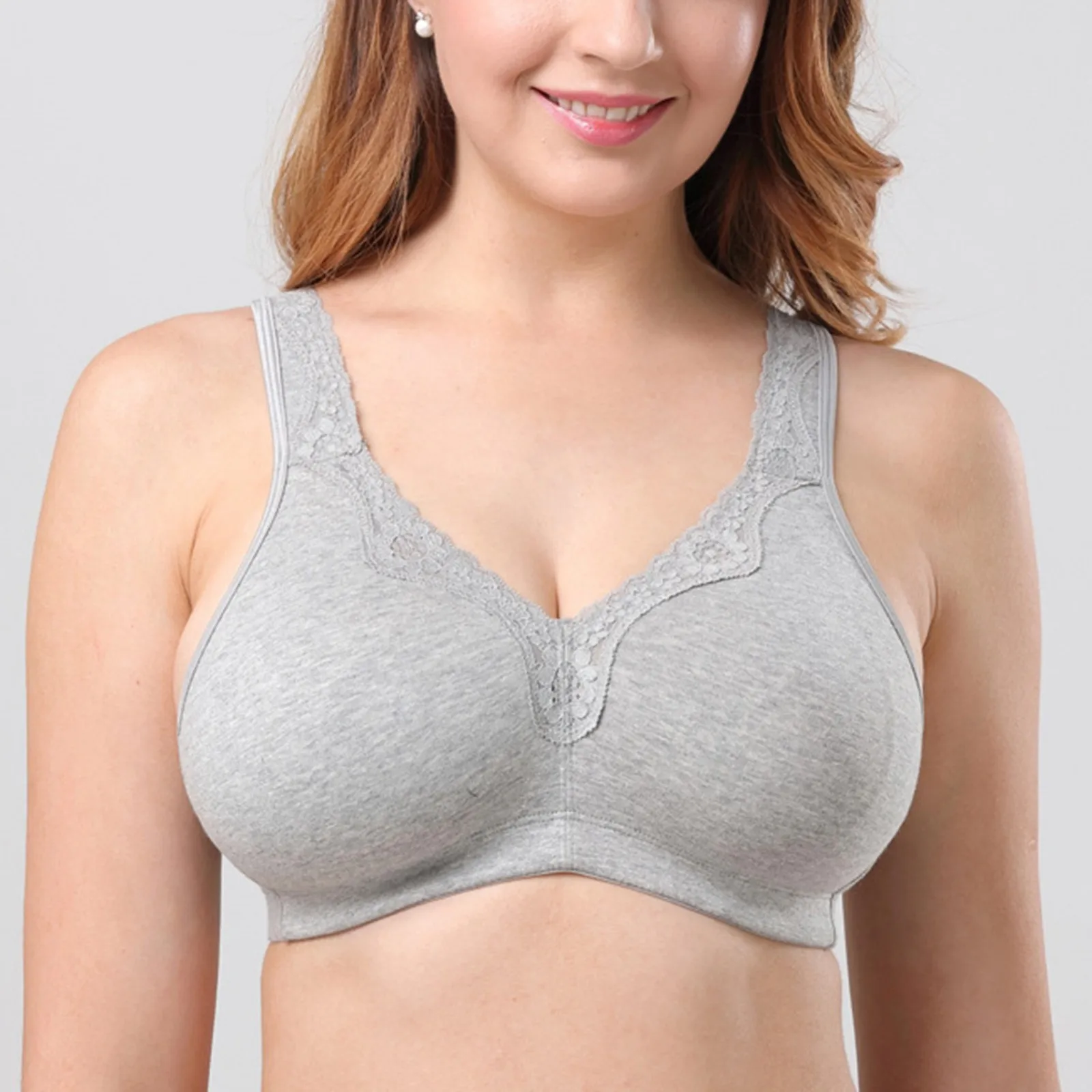 Women Comfortable Sexy Large Size Fat MM Middle And Old Age Lace Pure Cotton Summer Bra Solid Color Anti-sagging Thin Underwear
Women Comfortable Sexy Large Size Fat MM Middle And Old Age Lace Pure Cotton Summer Bra Solid Color Anti-sagging Thin Underwear