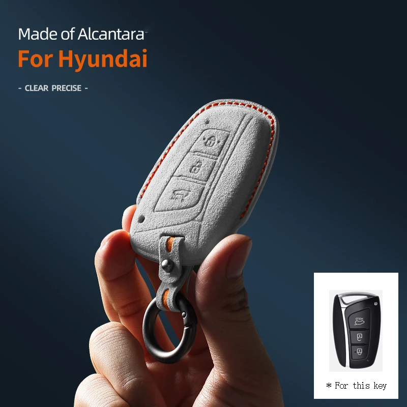 Чехол для автомобильного ключа из алькантары для Hyundai Grandeur HG Sedan Genesis G80 Santa Fe Grand EQUUS Azera Suede Auto
Чехол для автомобильного ключа из алькантары для Hyundai Grandeur HG Sedan Genesis G80 Santa Fe Grand EQUUS Azera Suede Auto
