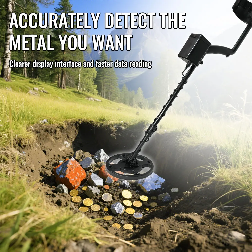 Professional Metal Detector TC-300 Underground precise positioning Detectors Pinpointer Treasure Hunter Gold Depth Digger