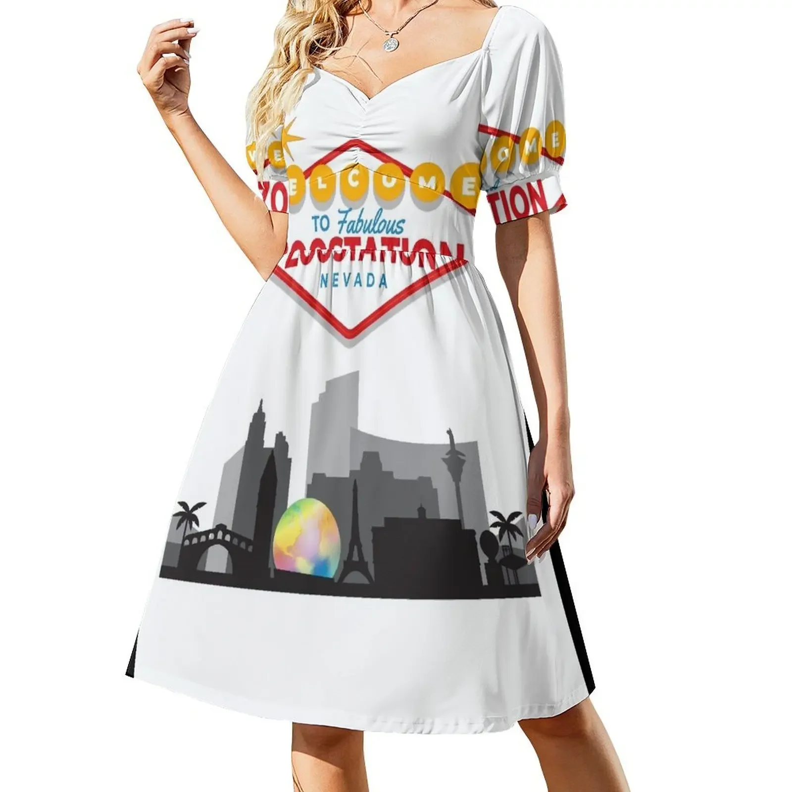 zoostation vegas Short-Sleeved Dress dress women summer 2025 dresses for woman Dress
zoostation vegas Short-Sleeved Dress dress women summer 2025 dresses for woman Dress