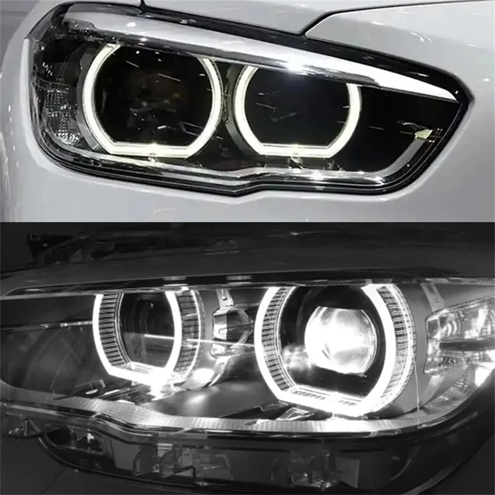 63117428425 LED Headlight Angel Eye White DRL Daytime Running Light for BMW 1 Series
63117428425 LED Headlight Angel Eye White DRL Daytime Running Light for BMW 1 Series