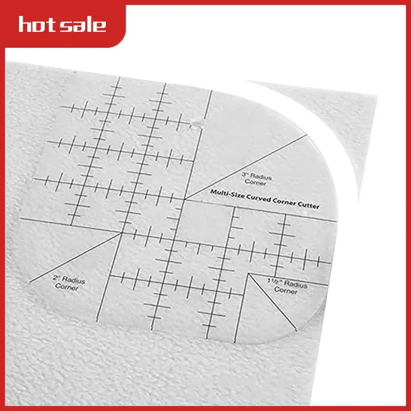 A33R-Multifunctional Angle Cutting Ruler Acrylic Anti-Slip Seam Ruler Round Edge Template Ruler DIY Sewing Patchwork Ruler
A33R-Multifunctional Angle Cutting Ruler Acrylic Anti-Slip Seam Ruler Round Edge Template Ruler DIY Sewing Patchwork Ruler