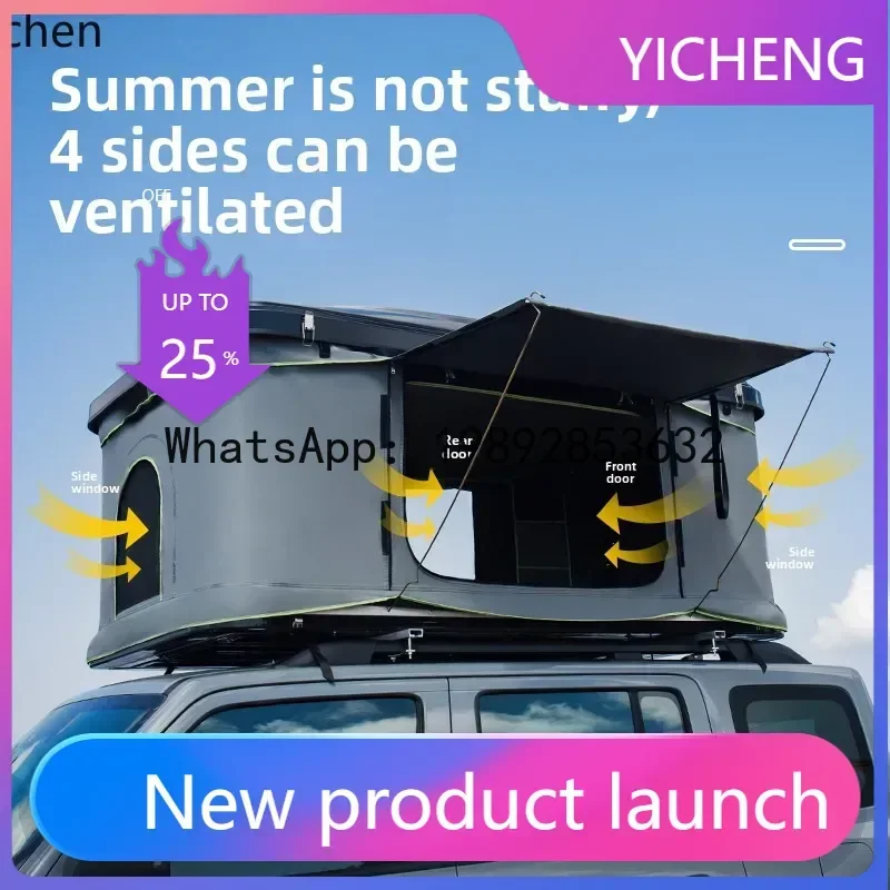 hard shell automatic multi-function roof tent car car SUV pickup off-road folding outdoor camping
hard shell automatic multi-function roof tent car car SUV pickup off-road folding outdoor camping